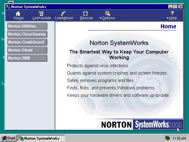 Norton SystemWorks 2000 - Main