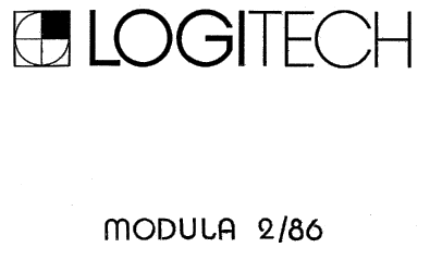 Logitech Modula 2-86 - Logo