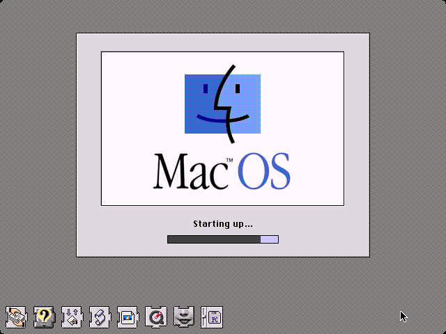 Mac OS 7.5.5 - Splash