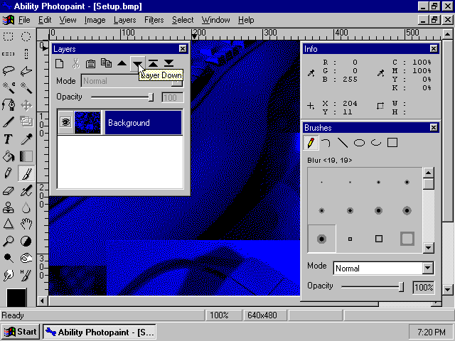 Ability Office 2000 for Windows - Photopaint