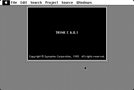 Symantec Think C 6.0.1 - About