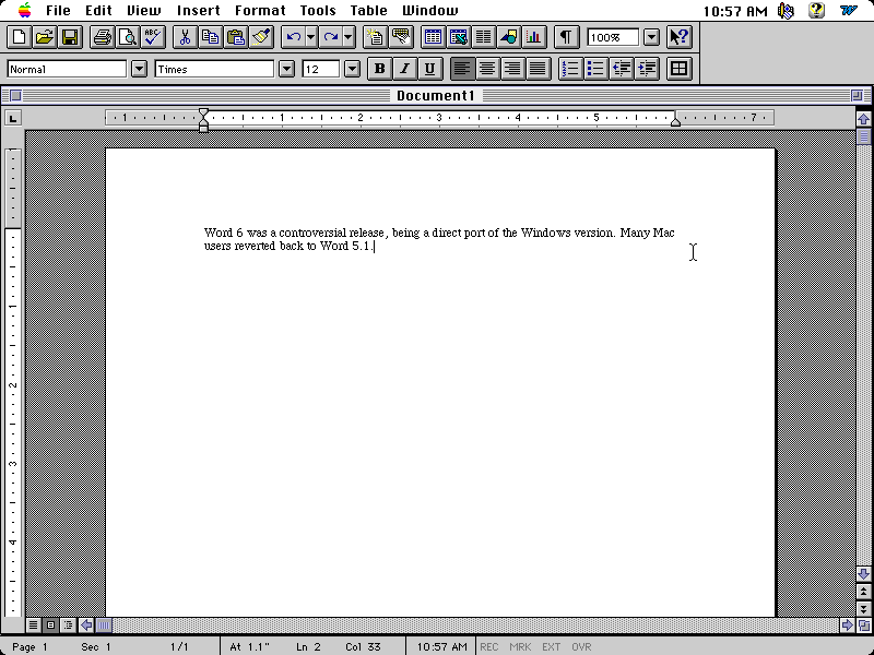 Office (Mac) - Word