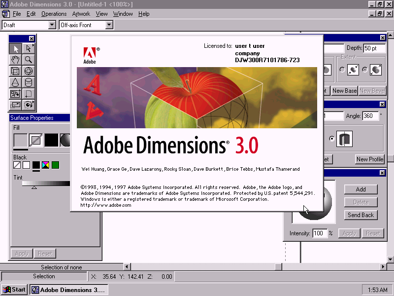 adobe dimensions 3.0 free download mac