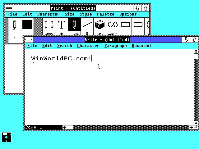 Microsoft Windows 2.03 - Applications