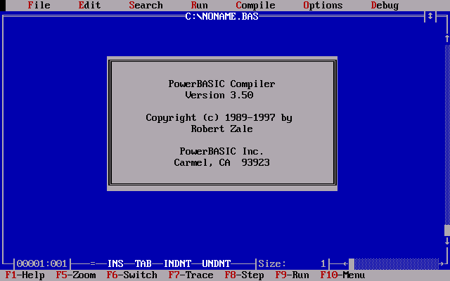 PowerBasic 3.50