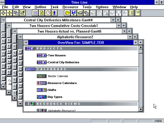 Symantec Time Line 6.1 - Project