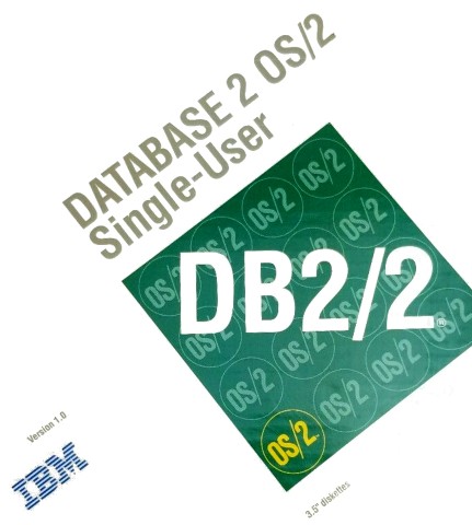 IBM Database 2 OS2 Single User - Box