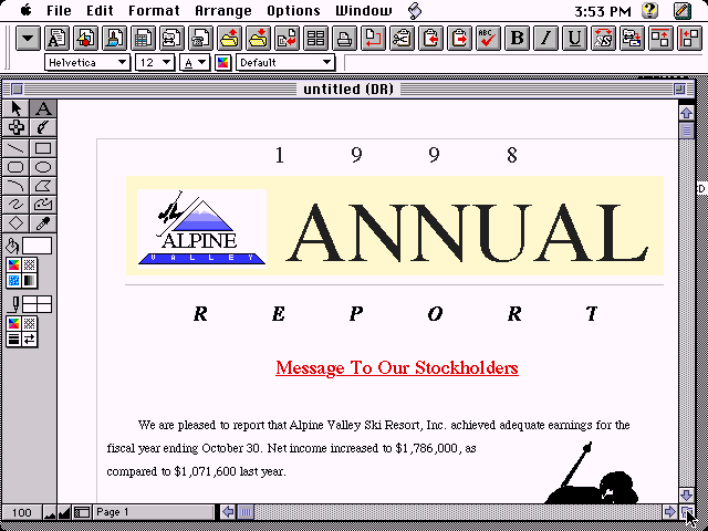 AppleWorks 5.0.3 - Word Processor