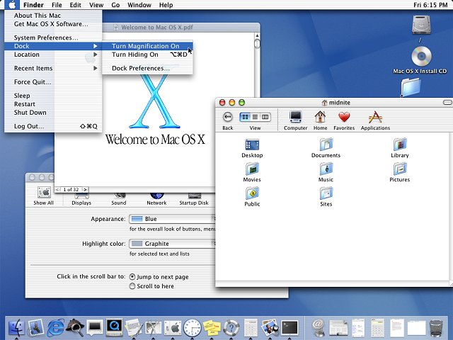 Mac OS X 10.0