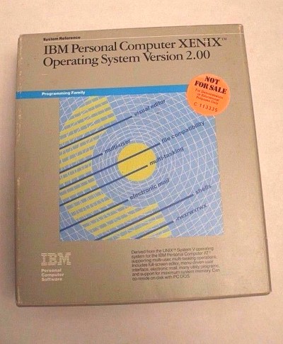 IBM Personal Computer XENIX Operating System 2.00 - Box