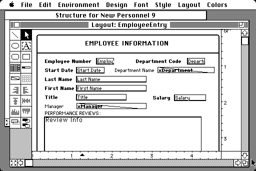 4th Dimension 1.0.1 - Edit Form